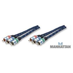 IC INTRACOM 15FT COMPONENT VIDEO CABLE MALE TO MALE
