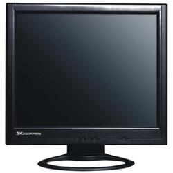 3K COMPUTERS 3K 17 LCD Monitor - 17 - 1280 x 1024 - 8ms - 0.264mm - 500:1 - Black