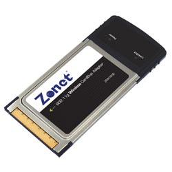 ZONET 802.11g Wireless Carbus Adapter