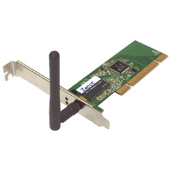 ZONET 802.11g Wireless PCI Adapter