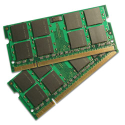 ACP - MEMORY UPGRADES ACP-EP 2GB Kit (2 x 1GB) PC2-5300 667MHz 200-pin SoDIMM DDR2 Dual Channel Laptop Memory