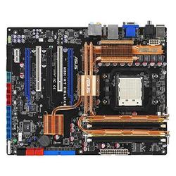 Asus ASUS M3N-HT Deluxe/Mempipe Desktop Board - nVIDIA nForce 780a SLI - HyperTransport Technology - Socket AM2+ - 2600MHz, 1000MHz, 800MHz HT - 8GB - DDR2 SDRAM - D