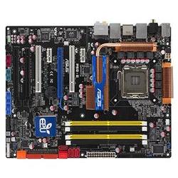 ASUS - MOTHERBOARDS ASUS P5Q-E Desktop Board - Intel P45 - Enhanced SpeedStep Technology - Socket T - 1600MHz, 1333MHz, 1066MHz, 800MHz FSB - 16GB - DDR2 SDRAM - DDR2-1200/PC2-9600 (P5Q-E)