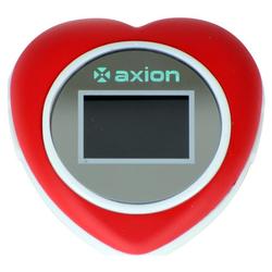 Axion AXION 1.1 LCD DGTL FRM HEART KEYCHAIN RED NIC