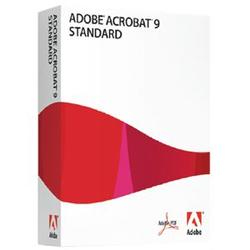 ADOBE SYSTEMS Adobe Acrobat v.9.0 Standard - Complete Product - Standard - 1 User - Retail - PC