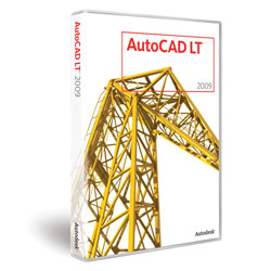 AUTODESK PSG Autodesk AutoCAD LT 2009 - Complete Product - Standard - 10 Seat - Retail - PC