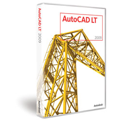 AUTODESK PSG Autodesk AutoCAD LT 2009 - Complete Product - Standard - 10 User - Retail - PC