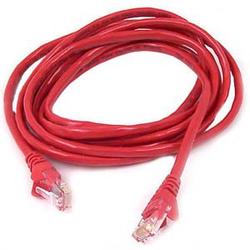 BELKIN CABLES Belkin Cat.6 Patch Cable - 1 x RJ-45 - 1 x RJ-45 - 8ft - Red