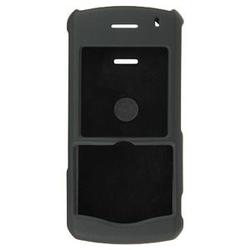 Wireless Emporium, Inc. Blackberry Pearl 8120/8130 Black Snap-On Rubberized Protector Case w/ Clip