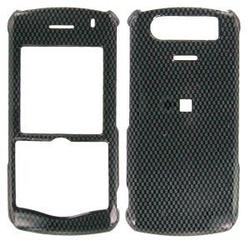Wireless Emporium, Inc. Blackberry Pearl 8120/8130 Carbon Fiber Snap-On Protector Case Faceplate