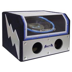 Blitz 500 Watt Single 10'' Bandpass System w/Lighted Woofer Silhouette