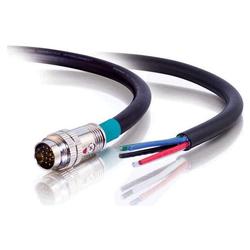 CABLES TO GO Cables To Go RapidRun Unterminated Flying Lead - 1 x DIN - Black
