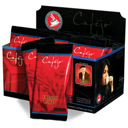 TRUSTIN Cafejo French Roast Gourmet Coffee Fractional Packs (18pk)