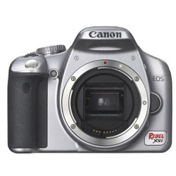Canon EOS Rebel XSi Digital SLR Camera - Silver Body Only - 12.2 Megapixel - 3 Active Matrix TFT Color LCD