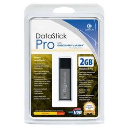 Centon Electronics Centon 2GB DataStick Pro USB 2.0 Flash Drive - (Data Encryption) - 2 GB - USB - External