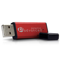 Centon Electronics Centon 4GB DataStick Advanced USB Flash Drive Red
