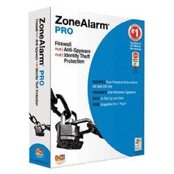 CHECKPOINT ZONELABS Check Point Zonealarm Pro Firewall with Anti Spyware - 1 User - Retail