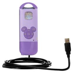 Gomadic Classic Straight USB Cable for the Disney Mix Stick with Power Hot Sync and Charge capabilities - Go