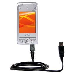 Gomadic Classic Straight USB Cable for the Eten Goldfiish M700 with Power Hot Sync and Charge capabilities -