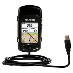 Gomadic Classic Straight USB Cable for the Garmin Edge 705 with Power Hot Sync and Charge capabilities - Gom