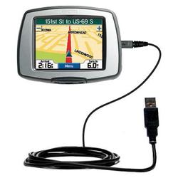 Gomadic Classic Straight USB Cable for the Garmin StreetPilot C330 with Power Hot Sync and Charge capabiliti