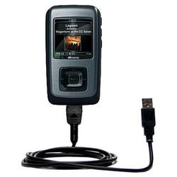 Gomadic Classic Straight USB Cable for the Memorex MMP8585 with Power Hot Sync and Charge capabilities - Gom
