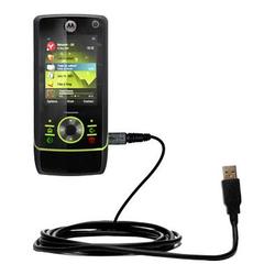 Gomadic Classic Straight USB Cable for the Motorola MOTORIZR Z8 with Power Hot Sync and Charge capabilities