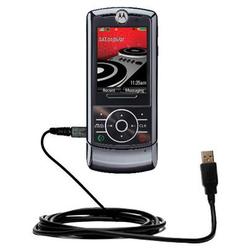 Gomadic Classic Straight USB Cable for the Motorola MOTOROKR Z6m with Power Hot Sync and Charge capabilities