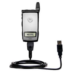 Gomadic Classic Straight USB Cable for the Nextel i830 with Power Hot Sync and Charge capabilities - Gomadic