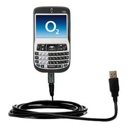 Gomadic Classic Straight USB Cable for the O2 XDA Cosmo with Power Hot Sync and Charge capabilities - Gomadi