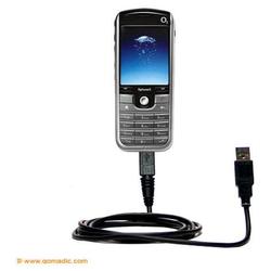 Gomadic Classic Straight USB Cable for the O2 XPhone II with Power Hot Sync and Charge capabilities - Gomadi