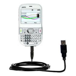 Gomadic Classic Straight USB Cable for the PalmOne Palm Centro with Power Hot Sync and Charge capabilities -