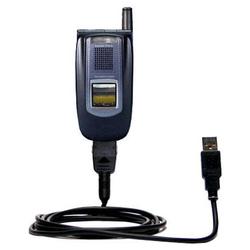 Gomadic Classic Straight USB Cable for the Sanyo VM5500 with Power Hot Sync and Charge capabilities - Gomadi