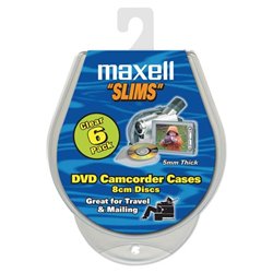 Maxell Clear Mini Dvd Cases