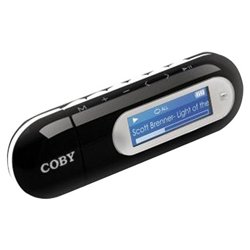 Coby Electronics MP-30523 1GB Flash MP3 Player - FM Tuner - 1GB Flash Memory - LCD - Black