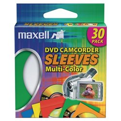 Maxell Color Mini Dvd Sleeves