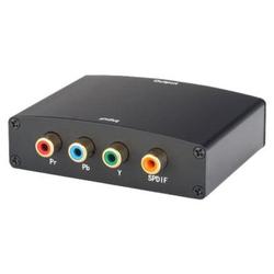 CE Compass Component Video (YPbPr) + SPDIF Audio to HDMI Converter Adapter