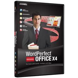 COREL - WORDPERFECT Corel WordPerfect Office X4 Professional Edition - Complete Product - Volume - 1 User - Complete Product - DVD Case Retail - PC