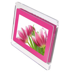 Digital Spectrum Sol Digital Spectrum NV-710 7 Digital Picture Frame - Pink