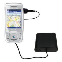Gomadic Emergency AA Battery Charge Extender for the Helio Drift - Brand w/ TipExchange Technology