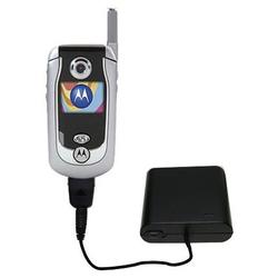 Gomadic Emergency AA Battery Charge Extender for the Motorola A840 - Brand w/ TipExchange Technology