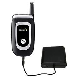 Gomadic Emergency AA Battery Charge Extender for the Motorola C290 - Brand w/ TipExchange Technology