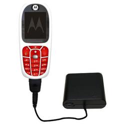 Gomadic Emergency AA Battery Charge Extender for the Motorola E375 - Brand w/ TipExchange Technology