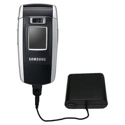 Gomadic Emergency AA Battery Charge Extender for the Samsung SGH-ZV50 - Brand w/ TipExchange Technol