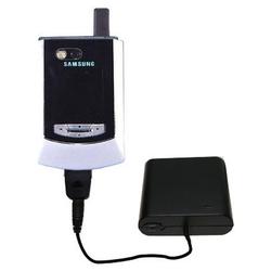 Gomadic Emergency AA Battery Charge Extender for the Samsung SPH-i550 - Brand w/ TipExchange Technol