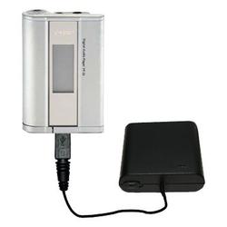 Gomadic Emergency AA Battery Charge Extender for the Samsung Yepp YP-35H - Brand w/ TipExchange Tech