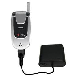 Gomadic Emergency AA Battery Charge Extender for the UTStarcom CDM-105 - Brand w/ TipExchange Techno
