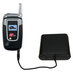 Gomadic Emergency AA Battery Charge Extender for the UTStarcom CDM 8915 - Brand w/ TipExchange Techn