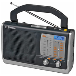 Emerson RP6250 AM/FM/TV-Sound Radio