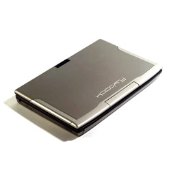 FLYBOOK Flybook V5 Business-Silver with 8.9 extendible screen with Swivel hinge. Intel Core 2 Duo ULV U7600 Processor-2GB SO-DIMM DDR2-RAM, 80GB HDD, DVD-R/CD-R burner